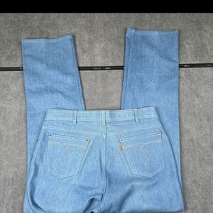 Vintage 70s Levi's Light Blue Straight Leg Men's Jeans